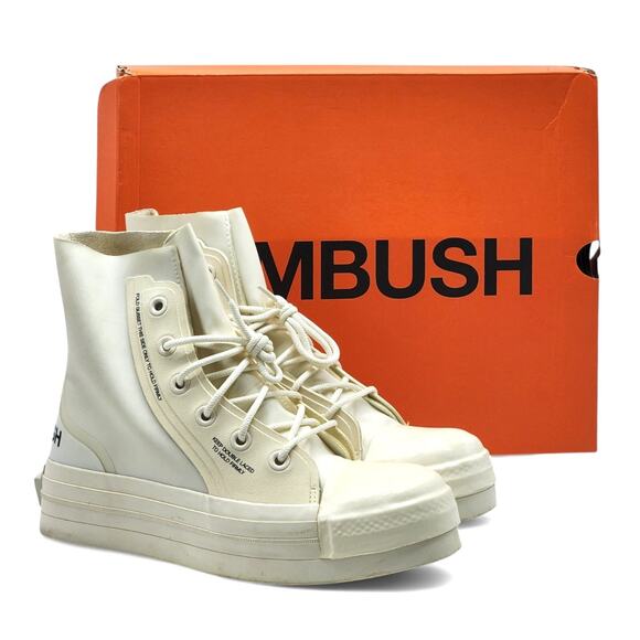 Converse x Off-White AMBUSH Chuck 70 White 166516C Sneakers US 8M 10W - NWB - Picture 1 of 11